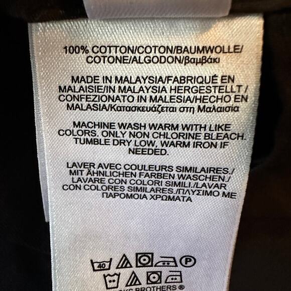 Brooks Brothers Women's Black Cotton High Rise Bermuda Shorts Size M - Picture 8 of 15